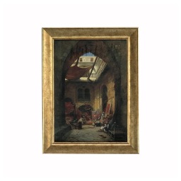 Hermann David Salomon Corrodi-Halı Tüccarları Tablosu