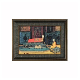 Osman Hamdi Bey Yeşil Türbede Dua Tablosu
