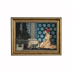 Osman Hamdi Bey'in Kuran Okuyan Kız Tablosu