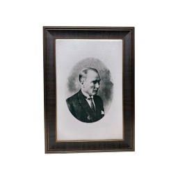 İpek Kadife Mustafa Kemal Atatürk Makam Portresi