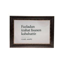 İpek Kadife Sözün Kıymeti Tablosu