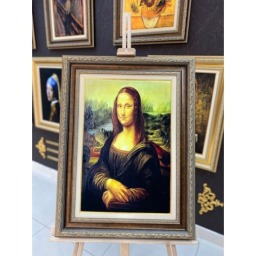 Framed Mona Lisa Painting - Leonardo Da Vinci