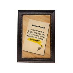 İpek Kadife Sözüm Aşka Tablosu