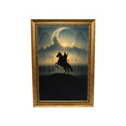 İpek Kadife Türk'ün Kılıcı Alparslan Tablosu