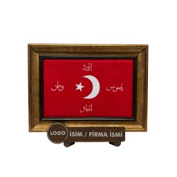 İpek Kadife Masaüstü Ters Sancak