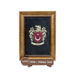 İpek Kadife Masaüstü Türkiye Arması