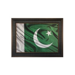 İpek Kadife Pakistan Bayrağı
